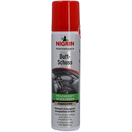 Odorizant auto spray NIGRIN 75ml; CAPUCCINO,